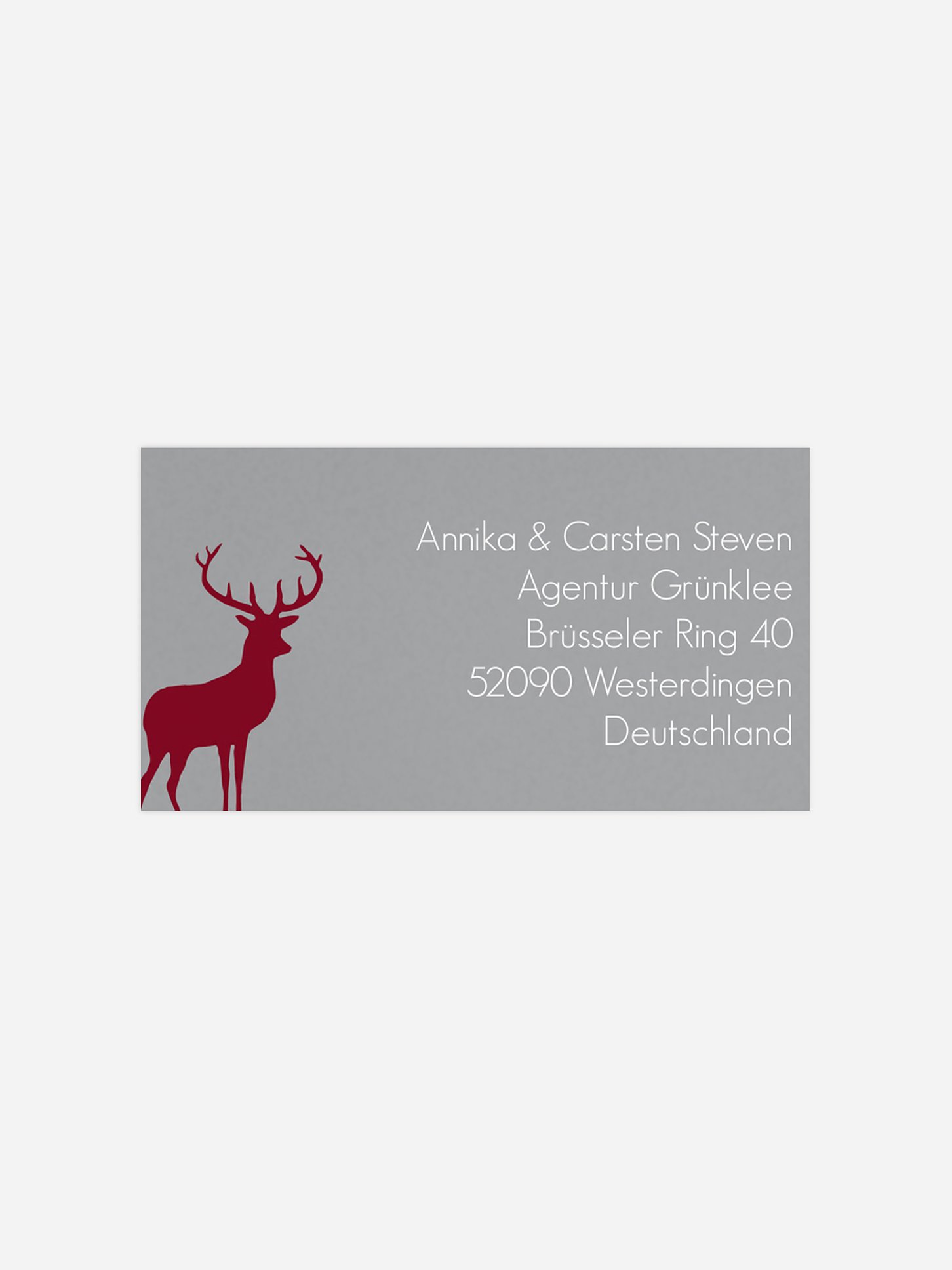 Empfängeraufkleber Ornamental