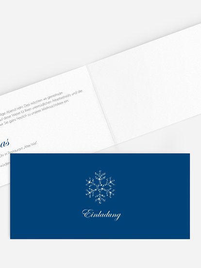 Weihnachtsfeier Kristallstern