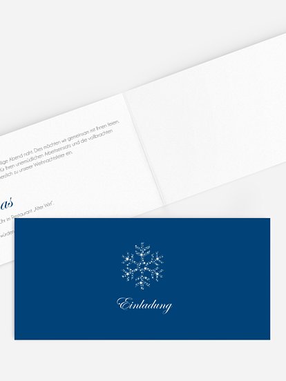 Weihnachtsfeier Kristallstern