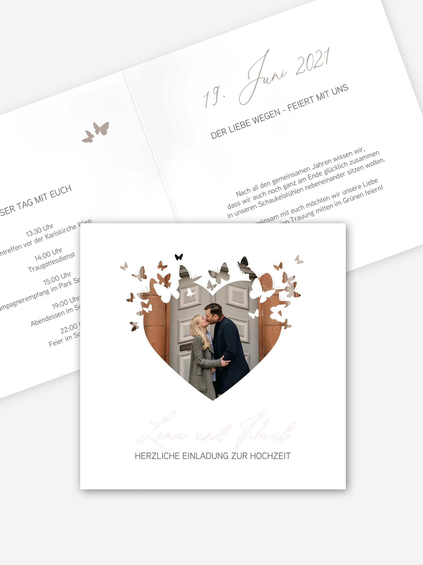 Hochzeitseinladung Promise