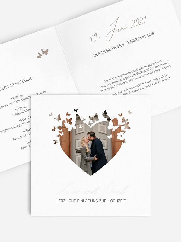 Hochzeitseinladung Promise