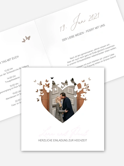 Hochzeitseinladung Promise