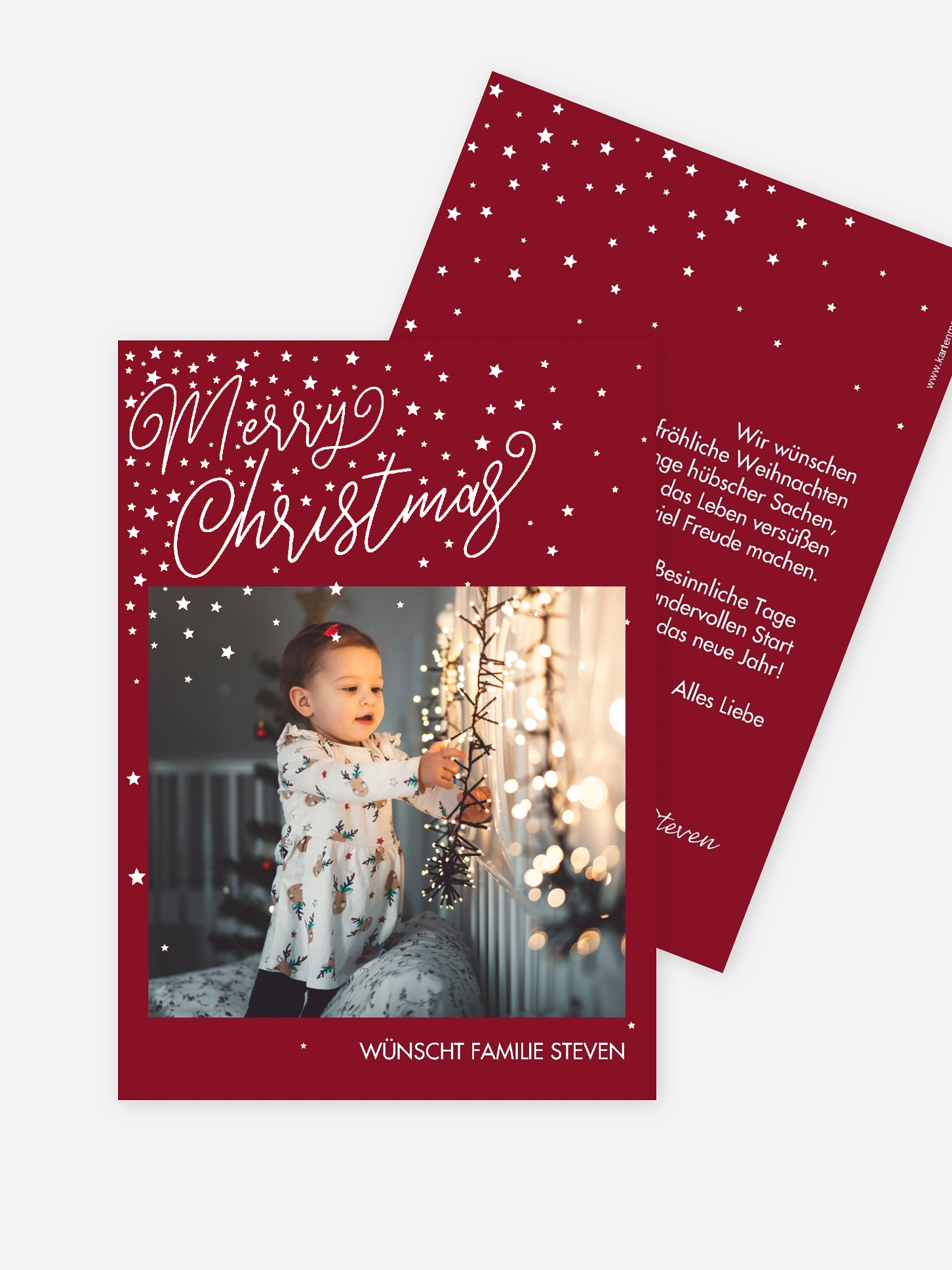 Weihnachtskarte Full of Grace