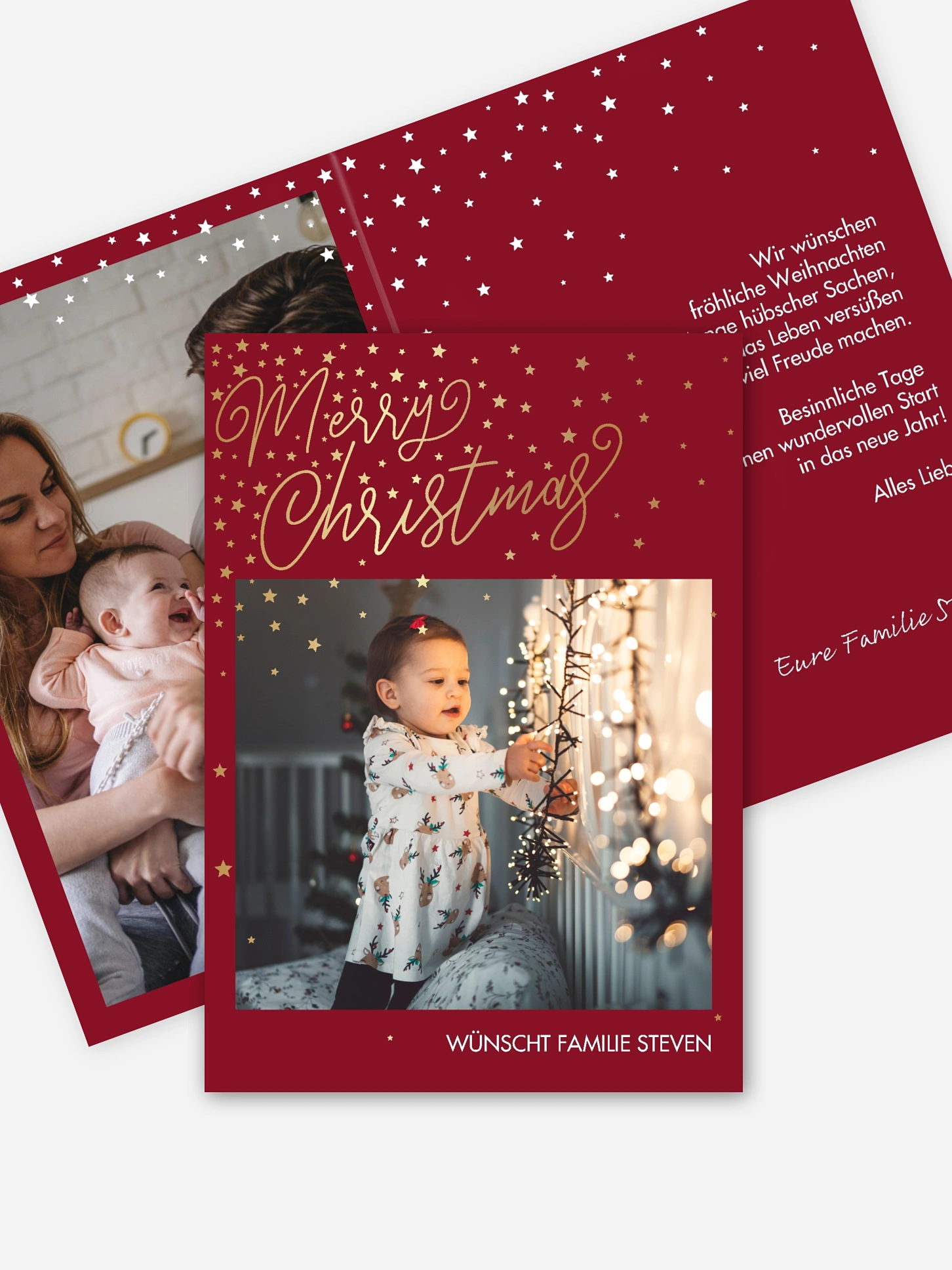 Weihnachtskarte Full of Grace