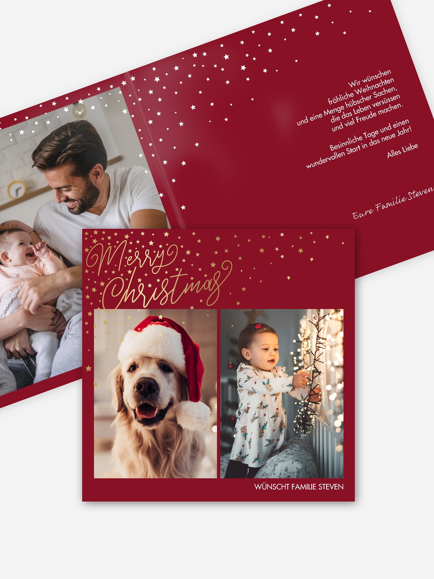 Weihnachtskarte Full of Grace
