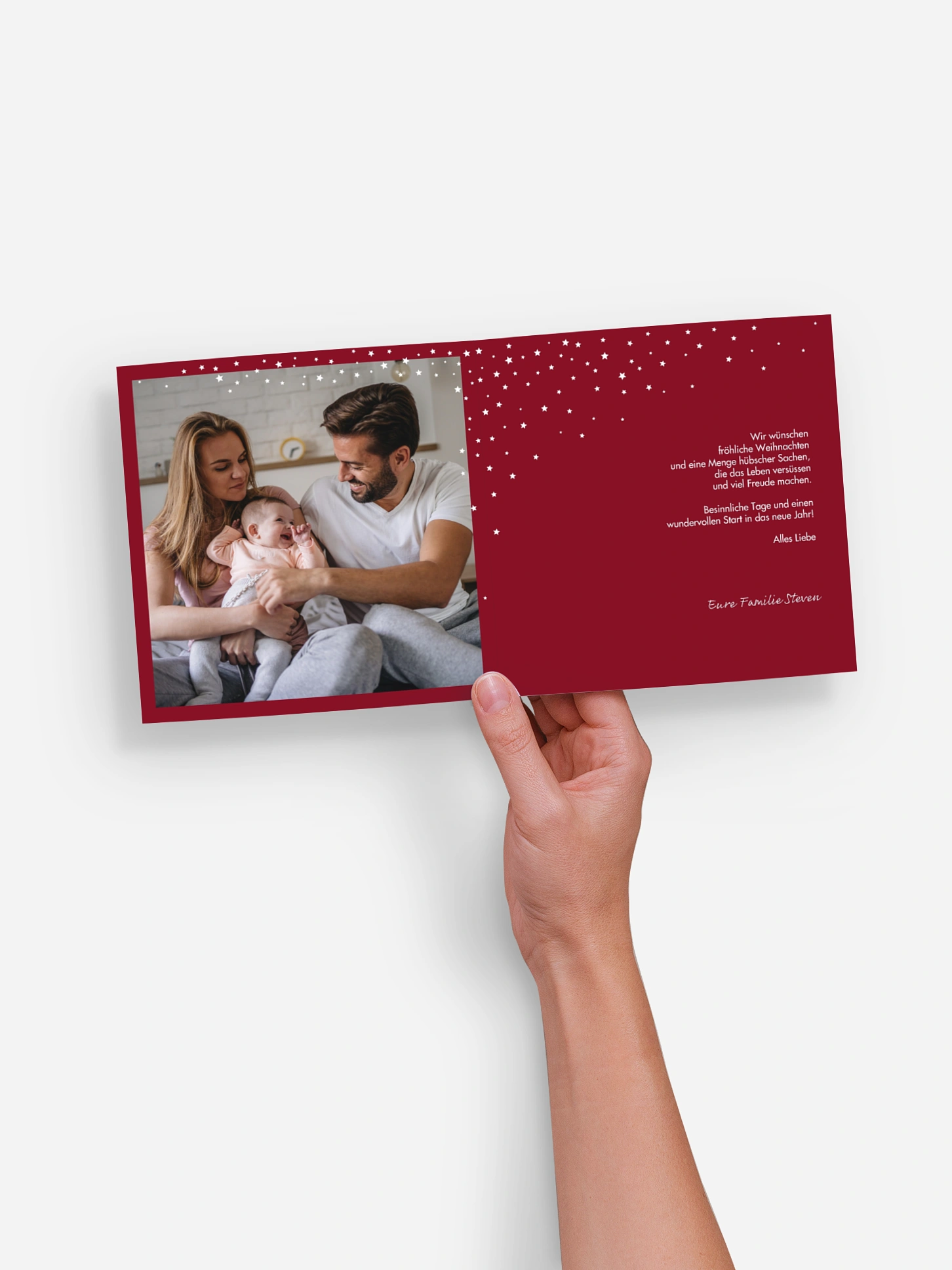 Weihnachtskarte Full of Grace
