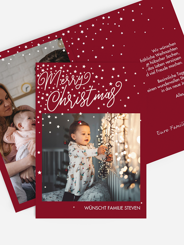 Weihnachtskarte Full of Grace
