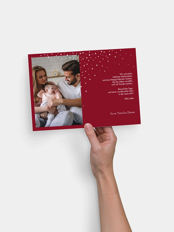 Weihnachtskarte Full of Grace