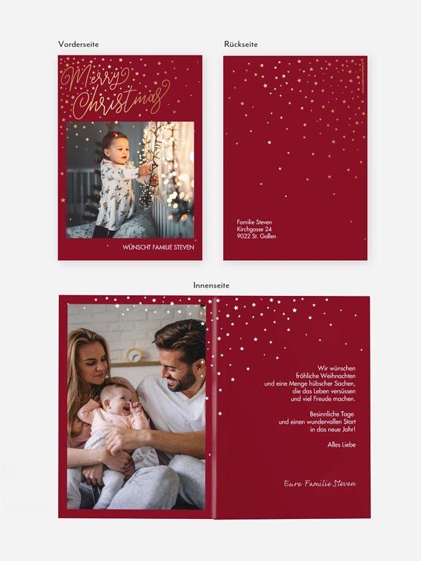 Weihnachtskarte Full of Grace