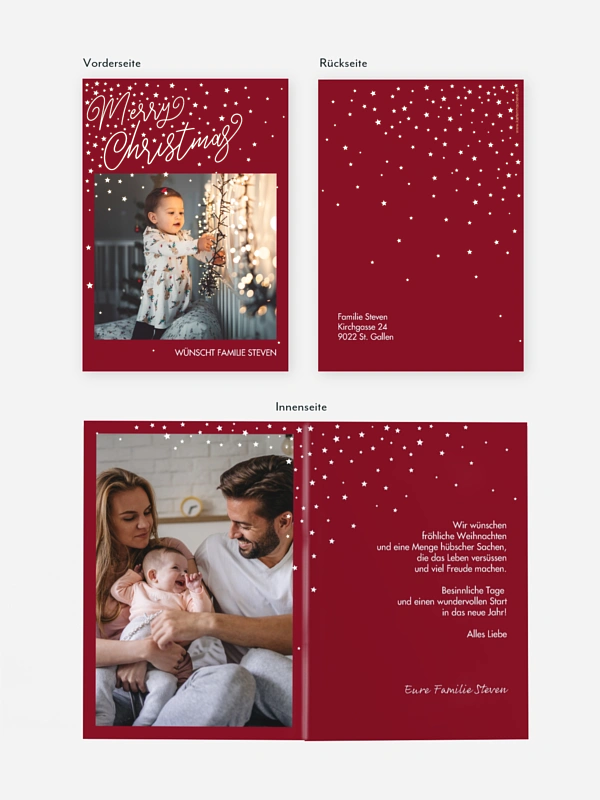 Weihnachtskarte Full of Grace