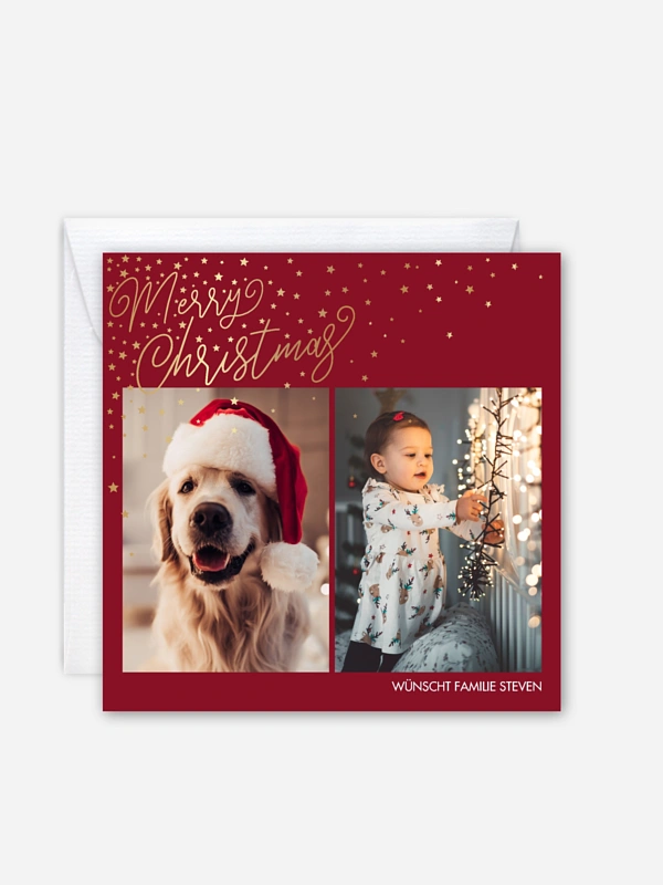 Weihnachtskarte Full of Grace