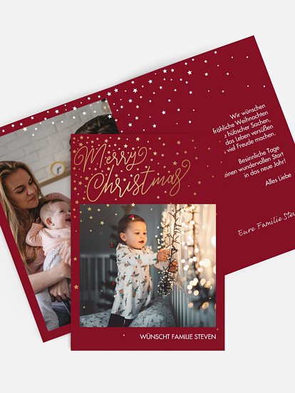 Weihnachtskarte Full of Grace