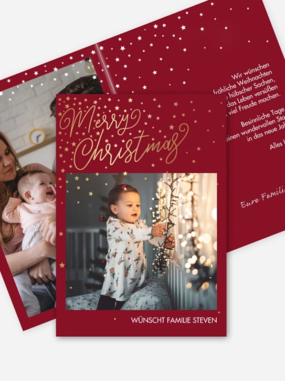 Weihnachtskarte Full of Grace