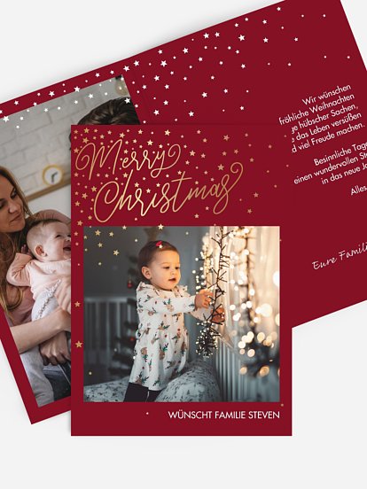 Weihnachtskarte Full of Grace