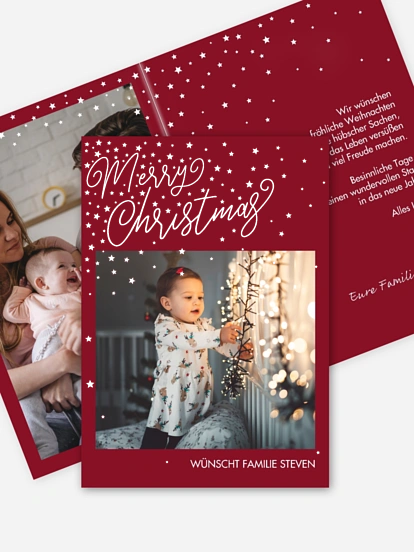 Weihnachtskarte Full of Grace