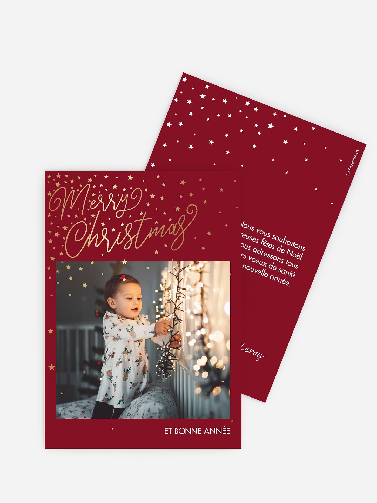 Carte de Noël Full of Grace