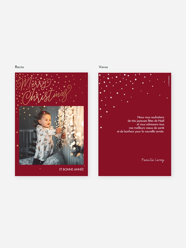 Carte de Noël Full of Grace