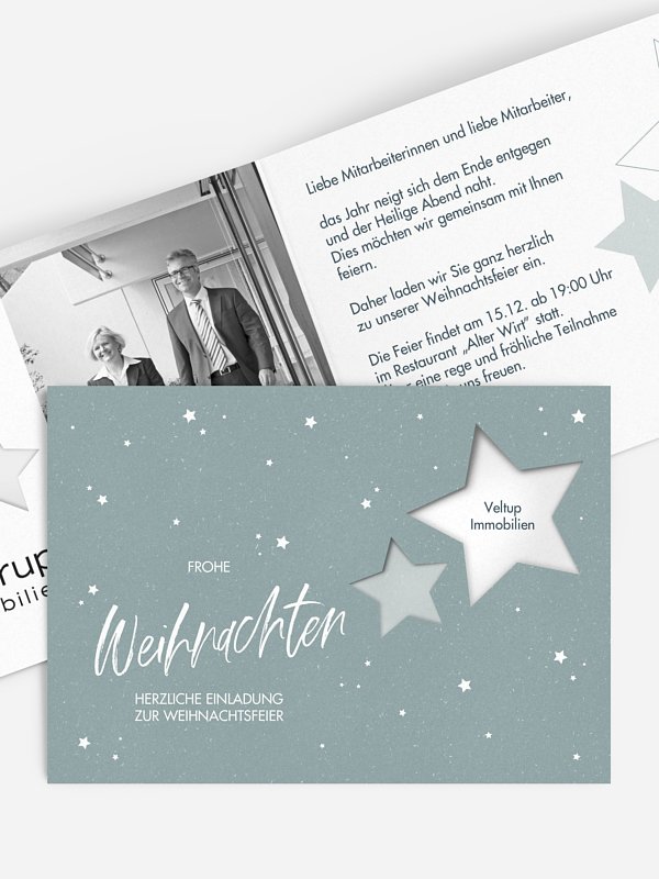 Funkelnde Weihnachten (gestanzt)