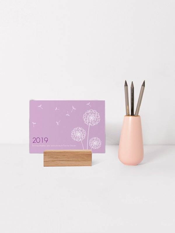 Tischkalender Pusteblume