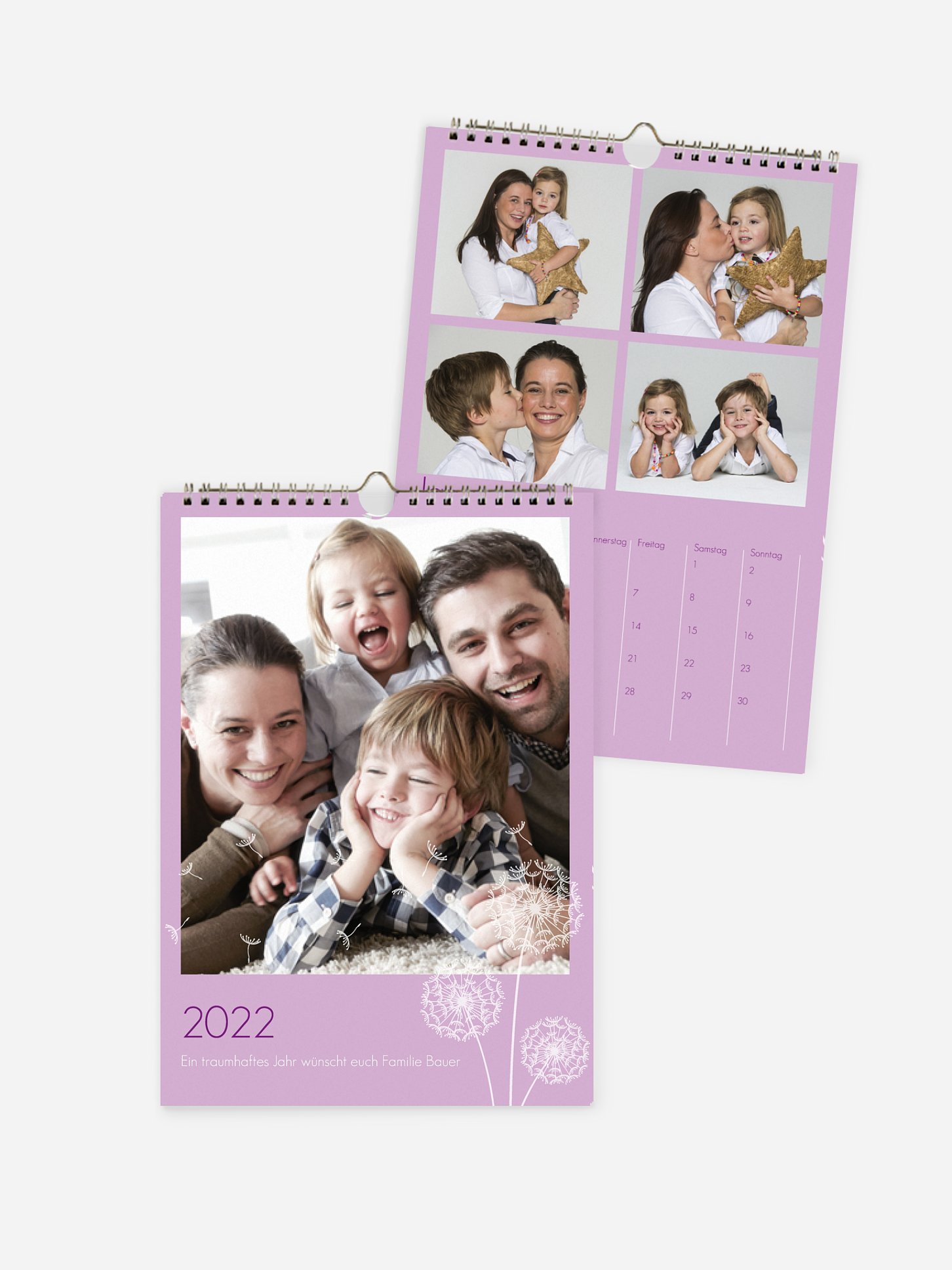 Wandkalender Pusteblume