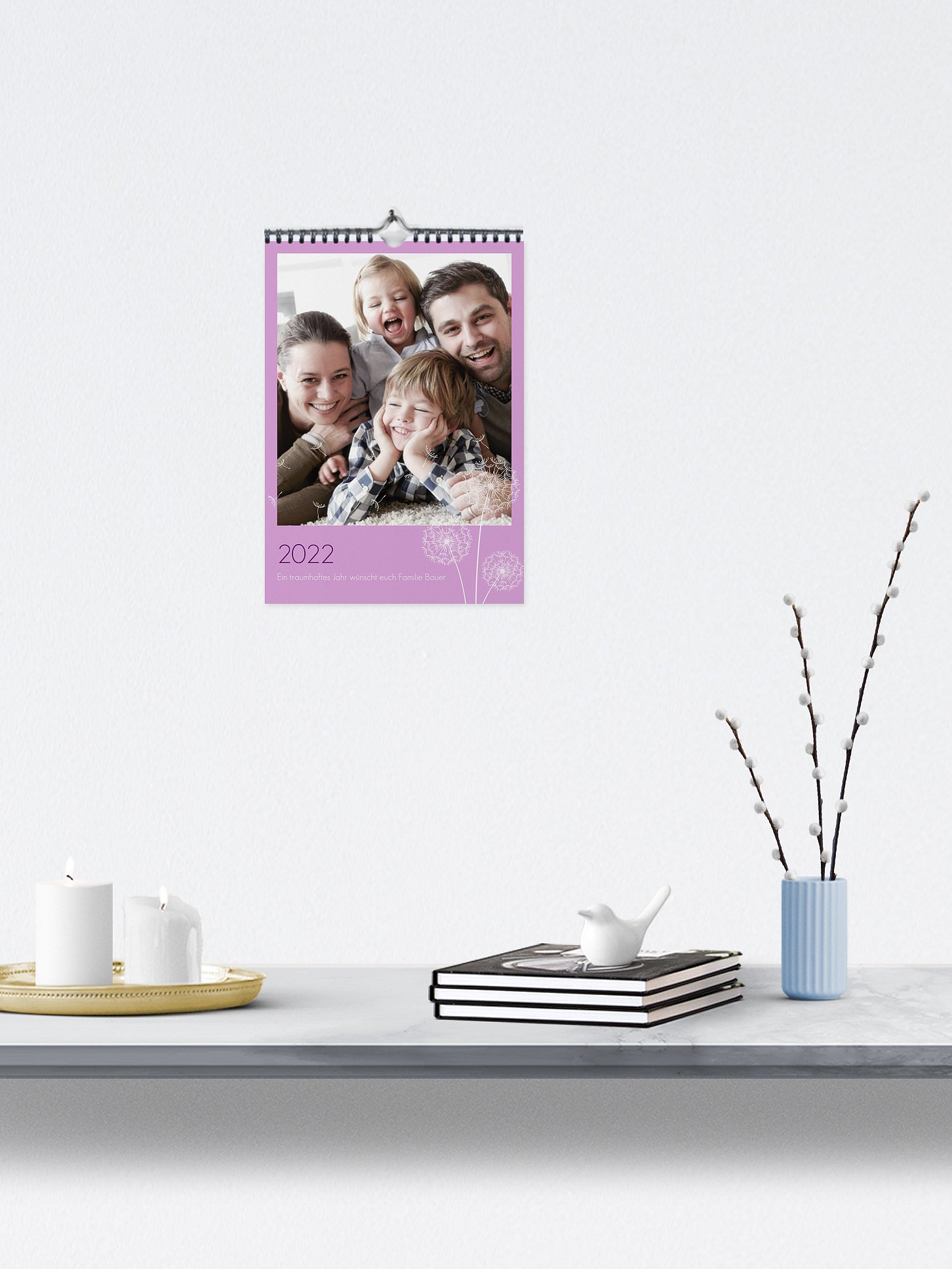Wandkalender Pusteblume