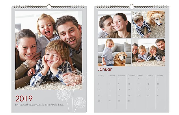 Wandkalender Bestellen – Fotokalender 2026 Mit Eigenen Fotos Gestalten