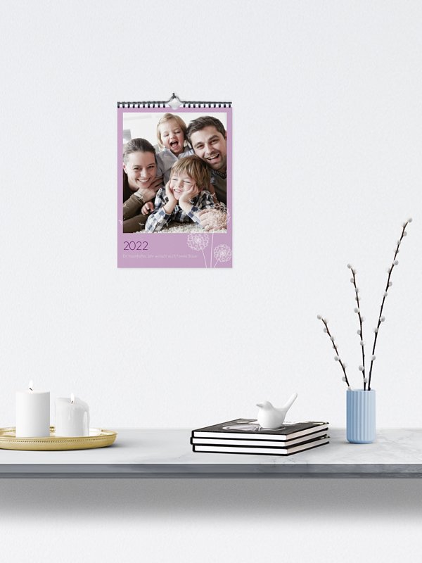 Wandkalender Pusteblume