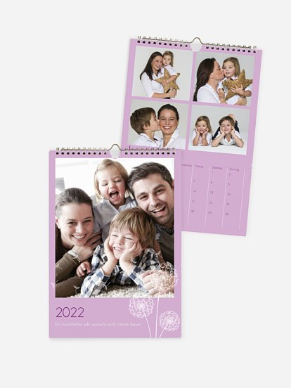 Wandkalender Pusteblume