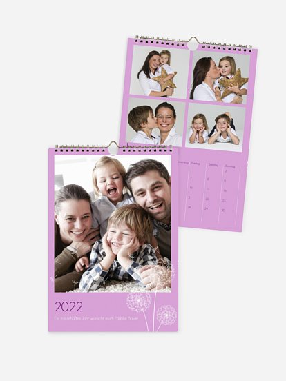 Wandkalender Pusteblume