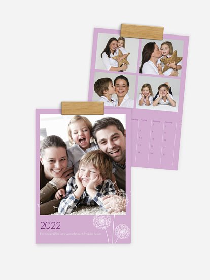 Wandkalender Pusteblume