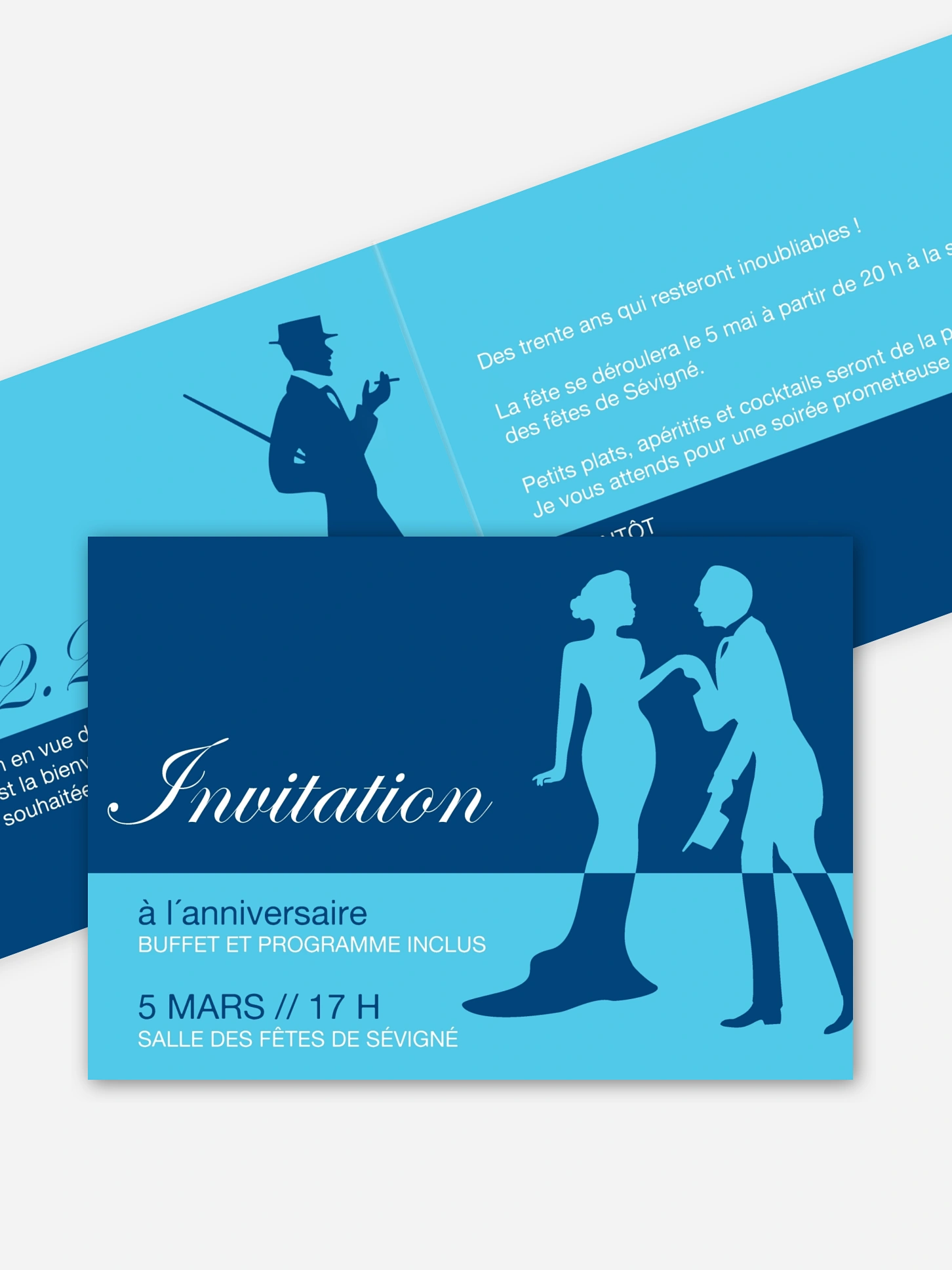 invitation anniversaire 30 Gala