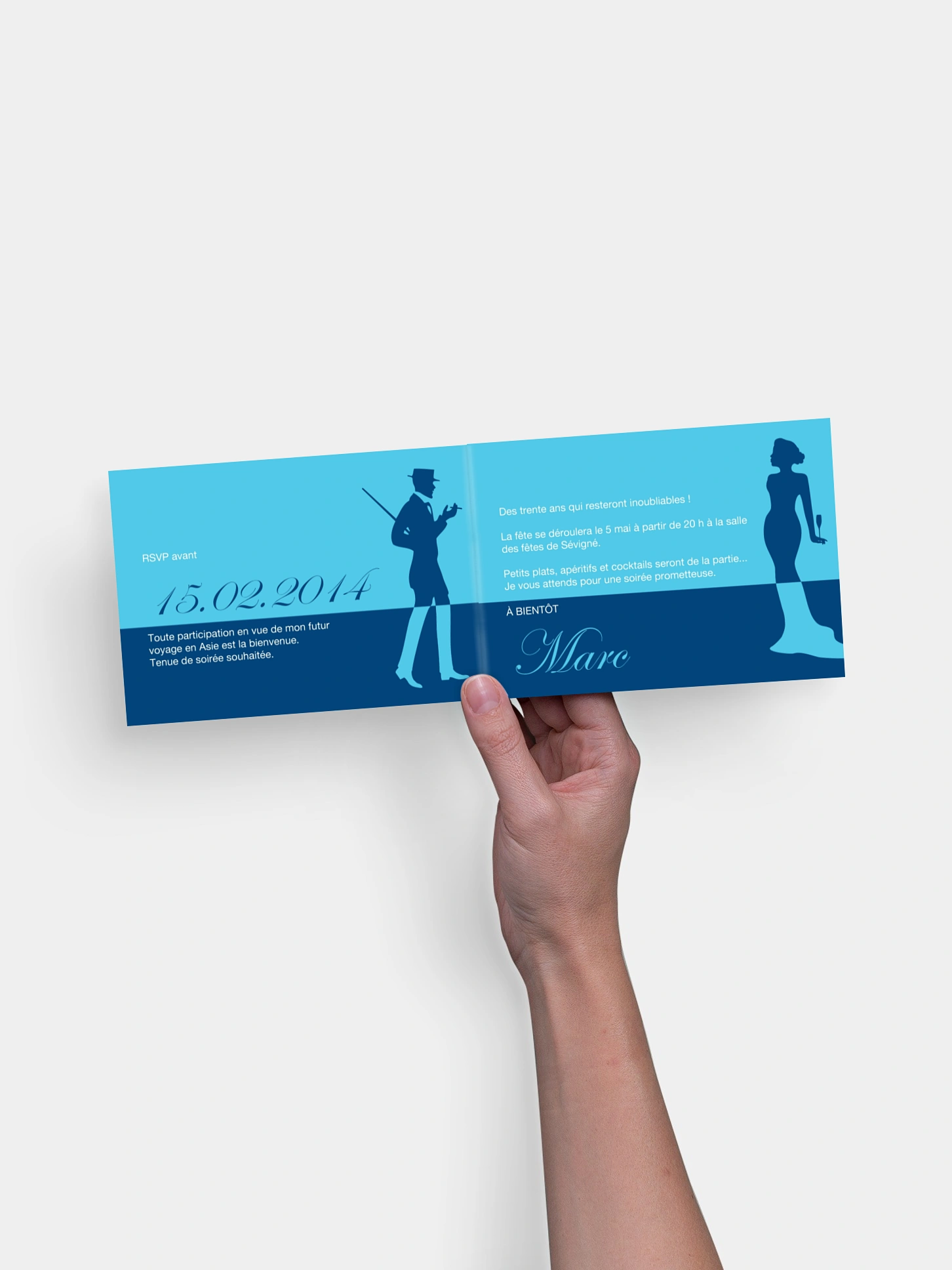 invitation anniversaire 30 Gala