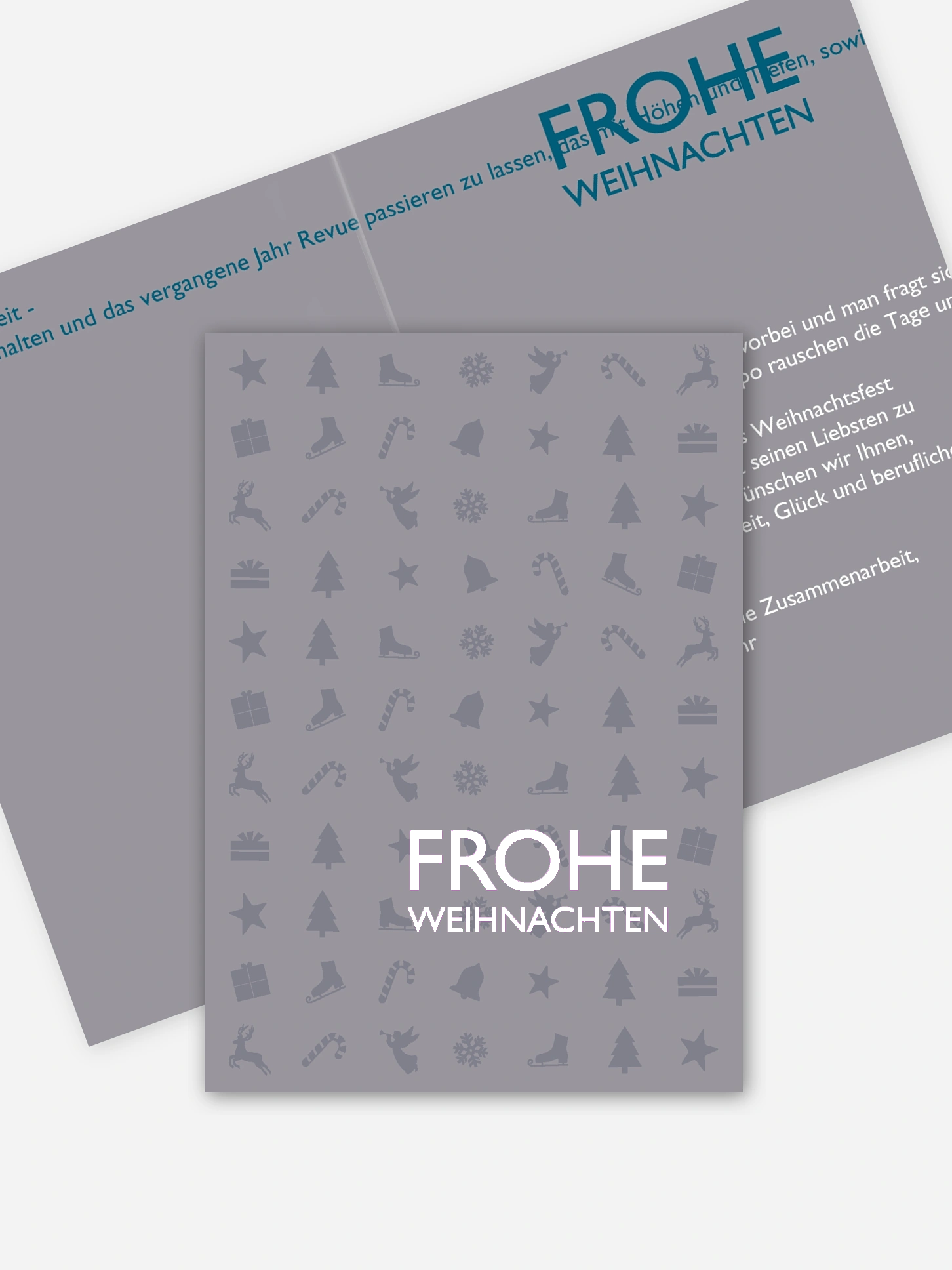 Premium-Weihnachtskarte Festliches