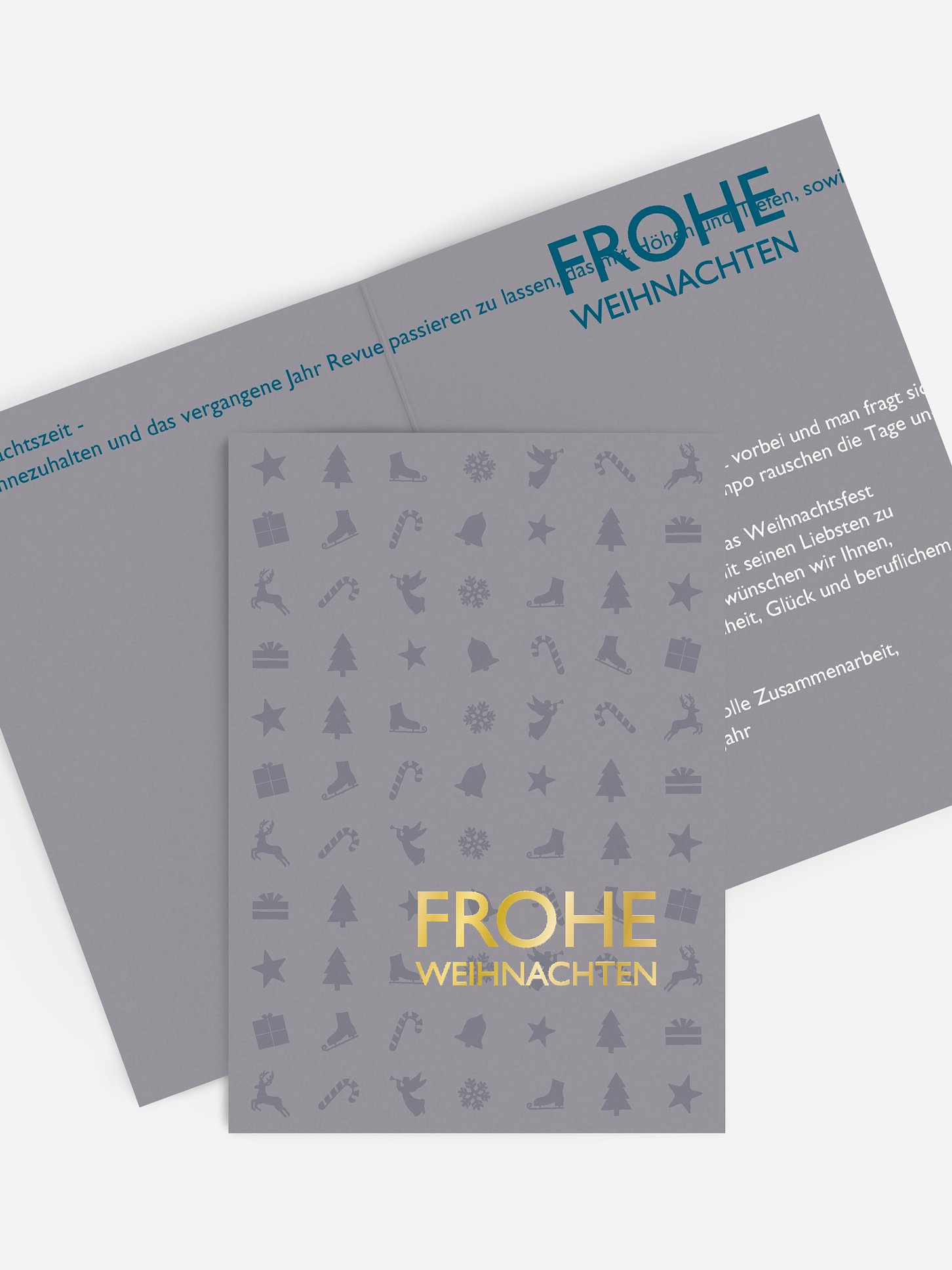 Premium-Weihnachtskarte Festliches