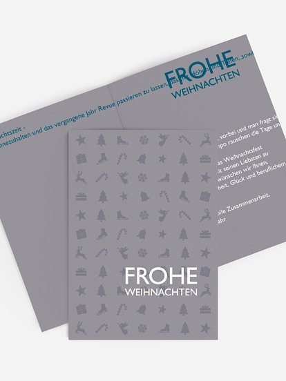 Premium-Weihnachtskarte Festliches