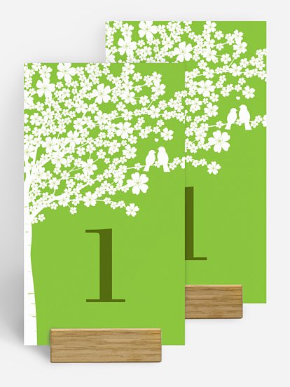 Flaschenetikett "Kirschblüten"