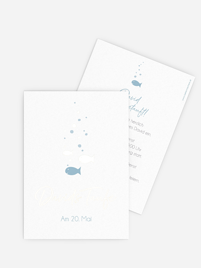 Taufeinladung Neuzugang