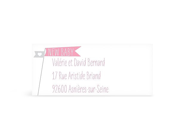 Étiquette expéditeur naissance En images