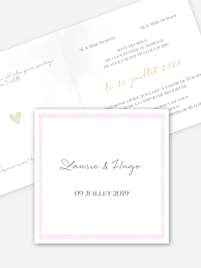 Faire-part mariage Cadeau de Noël