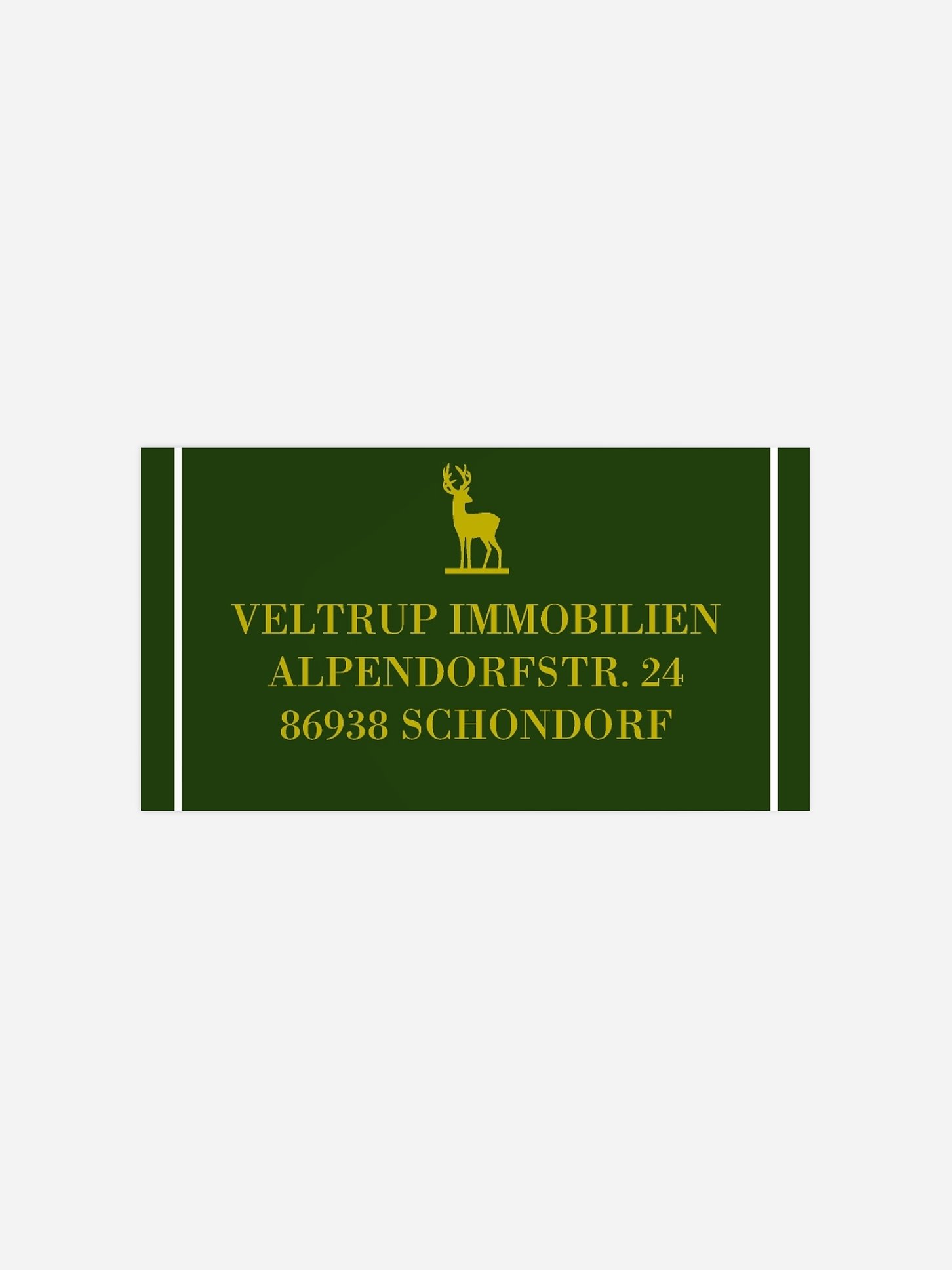 Empfängeraufkleber geschäftl. Weihnachten Nostalgie