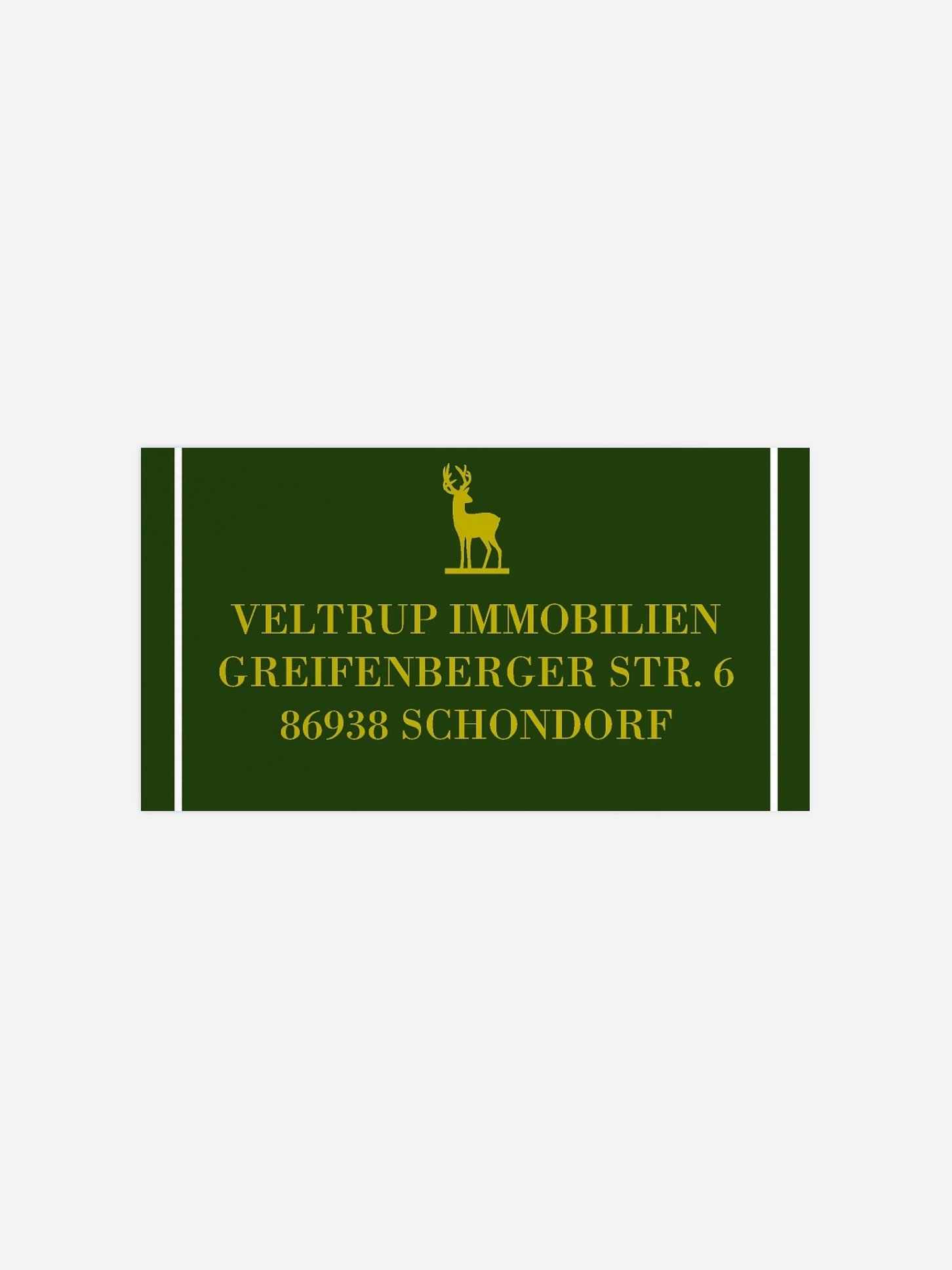 Empfängeraufkleber geschäftl. Weihnachten Nostalgie