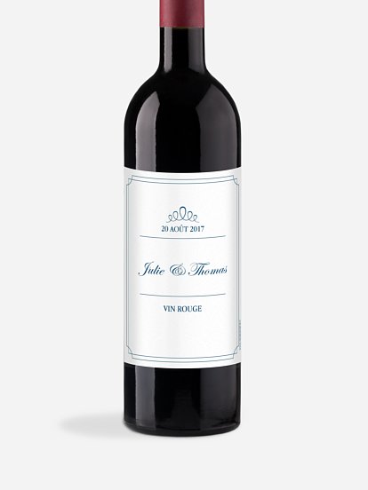 Étiquette bouteille Noblesse