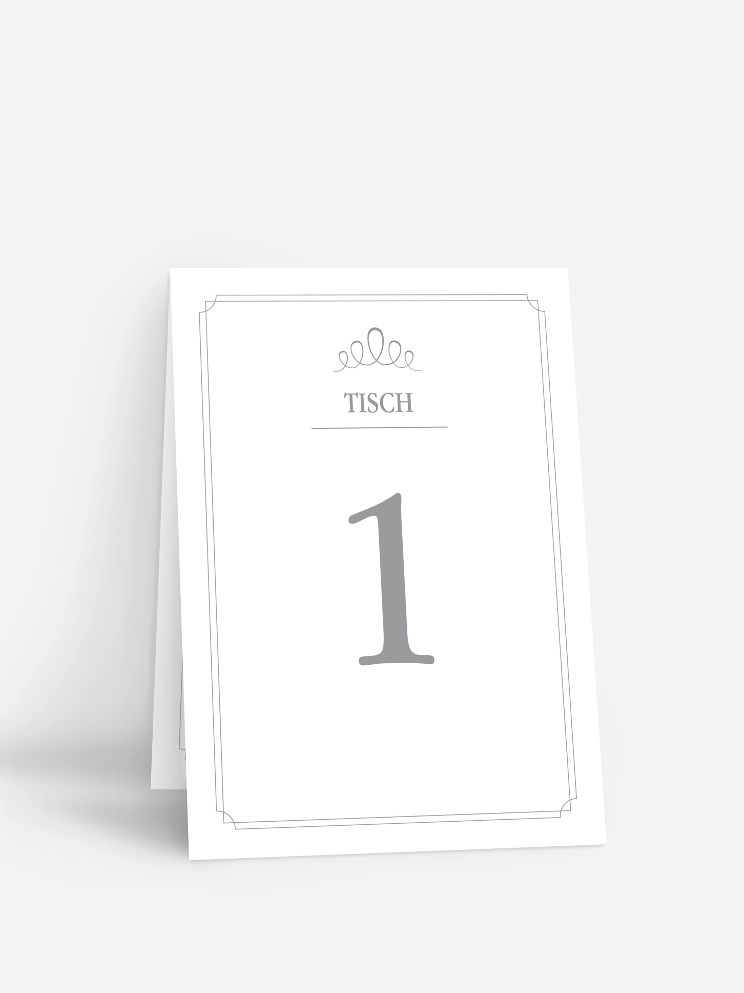 Tischnummer Noblesse