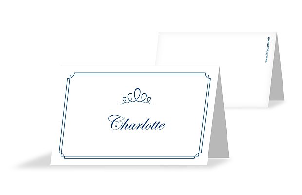 Marque-place mariage Noblesse