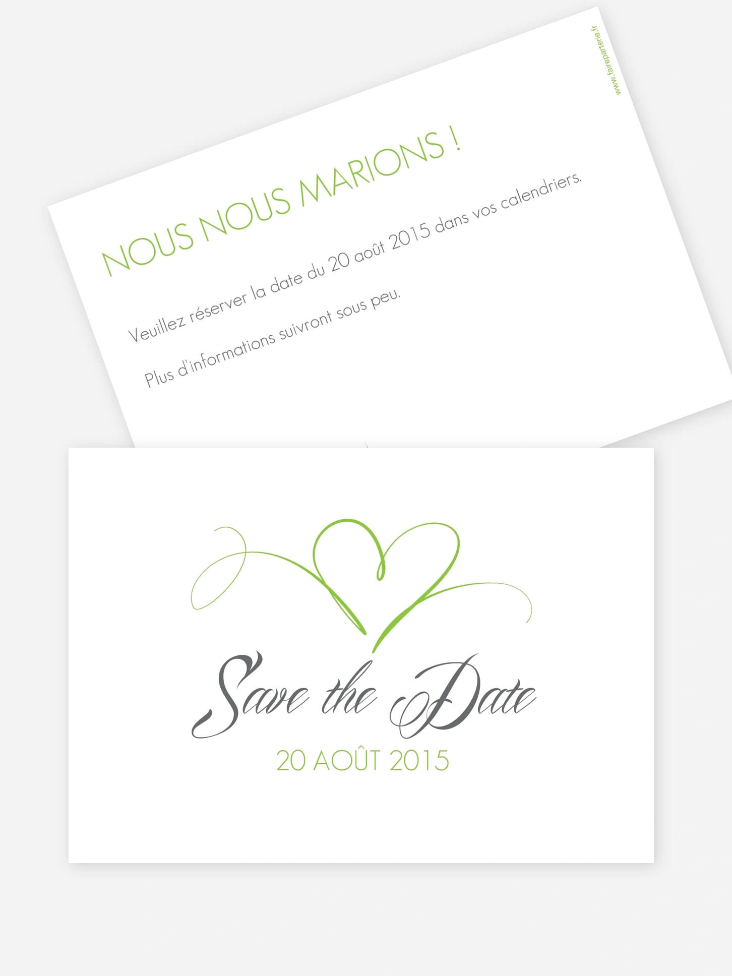 Save the date En plein coeur