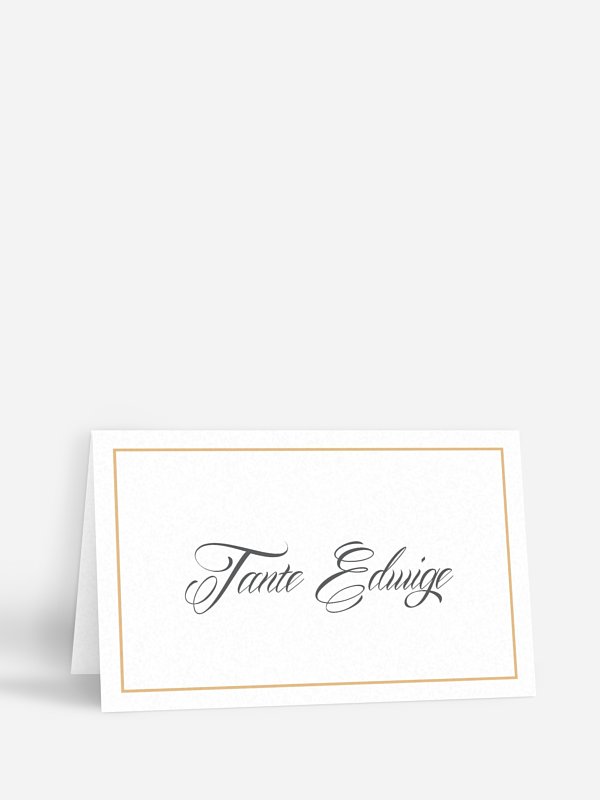 Marque-place mariage Intemporel