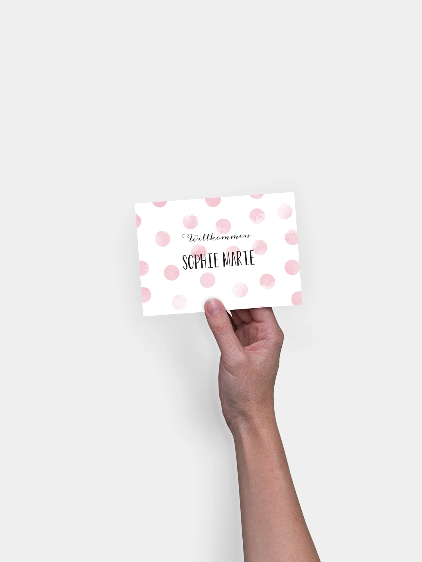 Postkarte Direktversand Tüpfchen