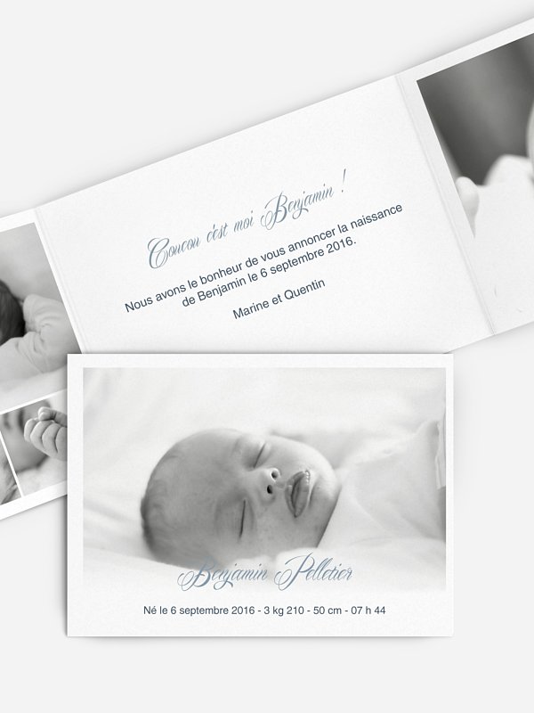 Faire-part naissance Pure Love