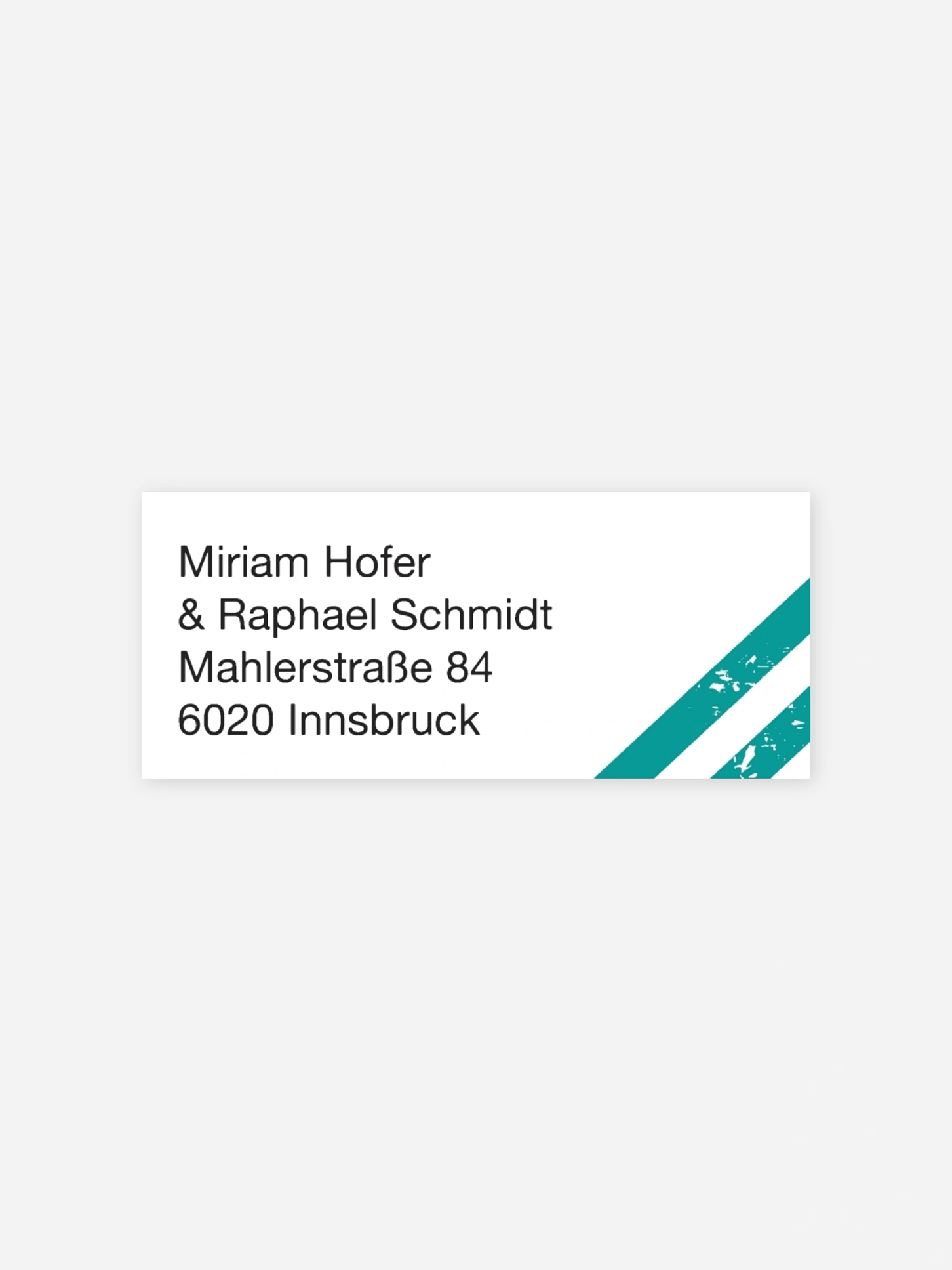 Absenderaufkleber Party Partyalarm