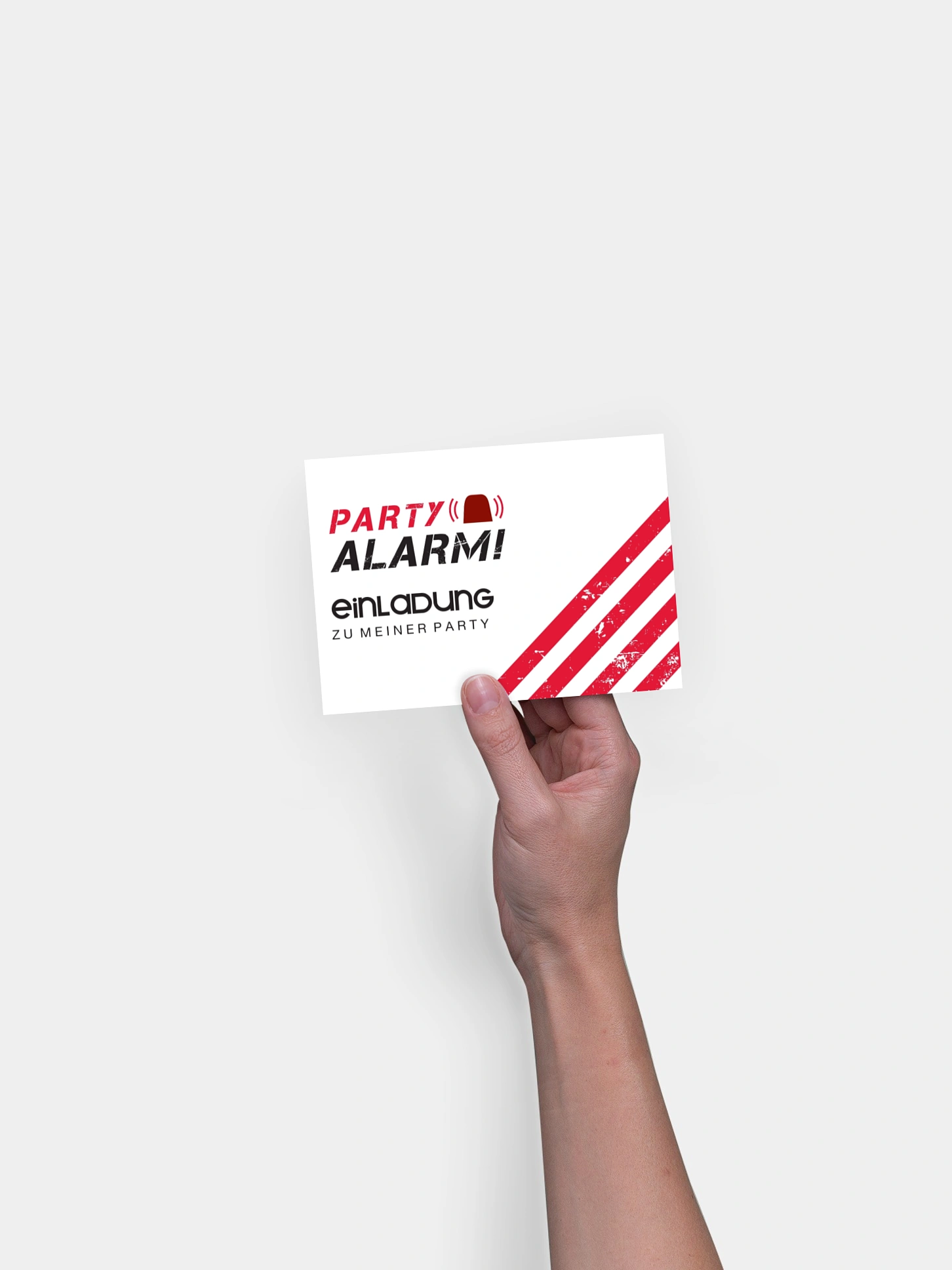 Partyeinladung Partyalarm
